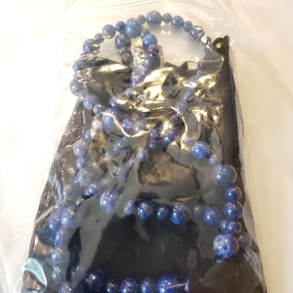 𝅺jay King 36" Blue Lapis Necklace - Picture 5 of 11